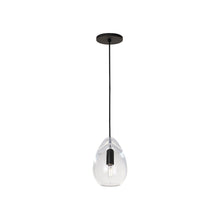 Load image into Gallery viewer, Alina Pendant Light in Nightshade Black (Small) .