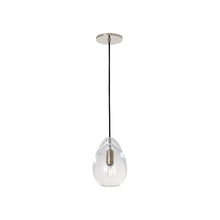Load image into Gallery viewer, Alina Pendant Light in Polished Nickel (Small).