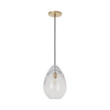 Load image into Gallery viewer, Alina Pendant Light in Natural Brass (Medium).