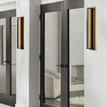 Load image into Gallery viewer, Anton Outdoor LED Wall Light in Outside Area.