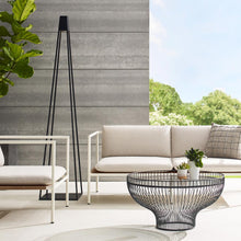 Load image into Gallery viewer, Apex LED Floor Lamp Outside Area.