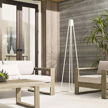 Load image into Gallery viewer, Apex LED Floor Lamp Outside Area.