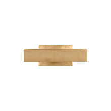 Load image into Gallery viewer, Bau LED Picture Light in Natural Brass (8-Inch).