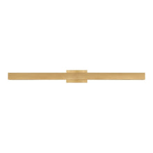 Load image into Gallery viewer, Bau LED Picture Light in Natural Brass (30-Inch).