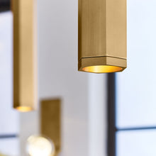 Load image into Gallery viewer, Blok Small Low Voltage Pendant Light in Detail.