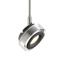 Load image into Gallery viewer, Brim LED MonoRail Head in Clear/Matte Black.