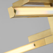 Load image into Gallery viewer, Cityscape LED Pendant Light in Detail.