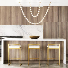 Load image into Gallery viewer, Collier LED Chandelier in kitchen.