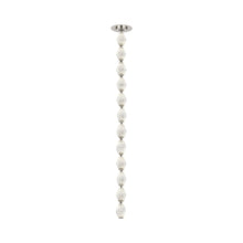 Load image into Gallery viewer, Collier LED Pendant Light in Polished Nickel/Crystal (38.9-Inch).