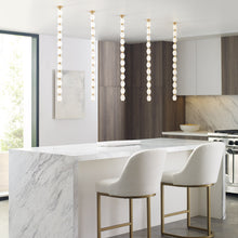 Load image into Gallery viewer, Collier LED Pendant Light in kitchen.