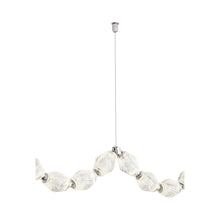Load image into Gallery viewer, Collier Swag Cable in Polished Nickel.
