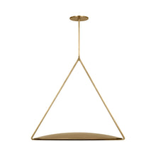 Load image into Gallery viewer, Cymbal LED Pendant Light in Detail.
