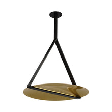Load image into Gallery viewer, Cymbal LED Pendant Light in Detail.