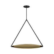 Load image into Gallery viewer, Cymbal LED Pendant Light in Detail.