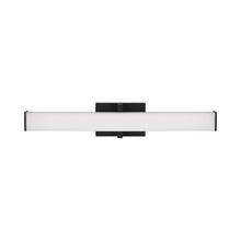 Load image into Gallery viewer, Ellis LED Bath Vanity Light in Nightshade Black (Small).