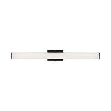 Load image into Gallery viewer, Ellis LED Bath Vanity Light in Nightshade Black (Large).