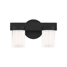 Load image into Gallery viewer, Esfera LED Bath Vanity Light in Nightshade Black.