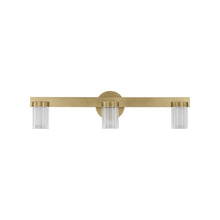 Load image into Gallery viewer, Esfera LED Bath Wall Light in Natural Brass (Medium).