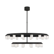 Load image into Gallery viewer, Esfera LED Chandelier in Nightshade Black (28-Light).