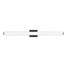 Load image into Gallery viewer, Finn LED Bath Vanity Light in Nightshade Black (Large).