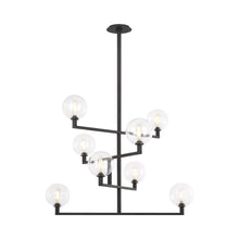 Load image into Gallery viewer, Gambit Chandelier in Nightshade Black.