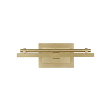 Load image into Gallery viewer, Kal LED Picture Light in Natural Brass (12-Inch).