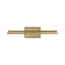 Load image into Gallery viewer, Kal LED Picture Light in Natural Brass (18-Inch).