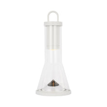 Load image into Gallery viewer, Kandella LED Table Lamp in Matte White.