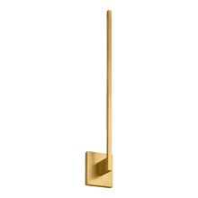 Load image into Gallery viewer, Klee LED Wall Light in Natural Brass (Large).