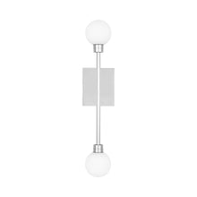 Load image into Gallery viewer, Mara LED Wall Light in Polished Nickel.