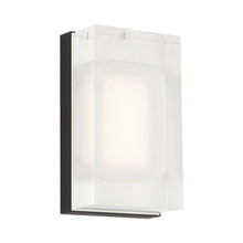 Load image into Gallery viewer, Milley LED Wall Light in Nightshade Black (7-Inch).