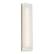 Load image into Gallery viewer, Milley LED Wall Light in Natural Brass (20-Inch).