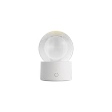 Load image into Gallery viewer, Mina LED Table Lamp in Matte White (Small).