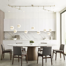 Load image into Gallery viewer, Mini Hanea Low Voltage Pendant Light in kitchen.
