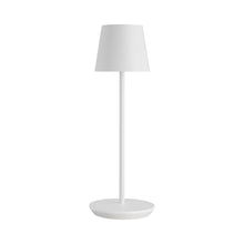 Load image into Gallery viewer, Nevis LED Table Lamp in Matte White (Large).
