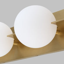Load image into Gallery viewer, Orbel Bath Vanity Light in Detail.