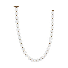 Load image into Gallery viewer, Perle LED Chandelier in Natural Brass (89.7-Inch).