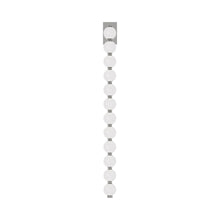 Load image into Gallery viewer, Perle LED Wall Light in Polished Nickel (40-Inch).