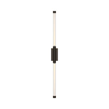 Load image into Gallery viewer, Phobos LED Vanity Wall Light in Dark Bronze.