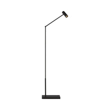Load image into Gallery viewer, Ponte LED Floor Lamp in Nightshade Black.