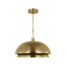 Load image into Gallery viewer, Shanti LED Pendant Light in Natural Brass (X-Large) (1-Light).