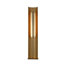 Load image into Gallery viewer, Shielded LED Floor Lamp in Hand Rubbed Antique Brass.