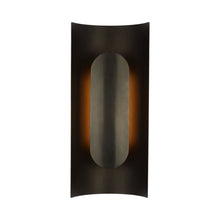 Load image into Gallery viewer, Shielded LED Wall Light in Bronze.