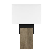 Load image into Gallery viewer, Slab Table Lamp in Nightshade Black (Large).