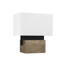 Load image into Gallery viewer, Slab Table Lamp in Detail.