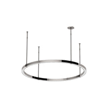 Load image into Gallery viewer, Stagger LED Chandelier in Polished Stainless Steel (Medium).
