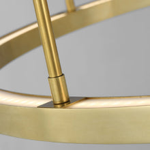 Load image into Gallery viewer, Stagger LED Chandelier in Detail.