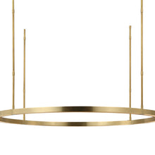 Load image into Gallery viewer, Stagger LED Chandelier in Detail.