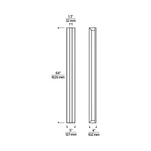 Load image into Gallery viewer, Stagger Outdoor LED Wall Light - line drawing.