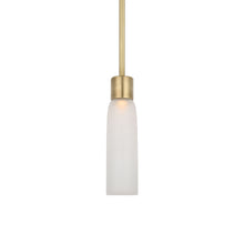 Load image into Gallery viewer, Volver LED Pendant Light in Hand Rubbed Antique Brass (Small).